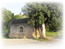 an old church in the mainland 20 minutes walk from the village