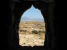 through a monastery window, south crete
