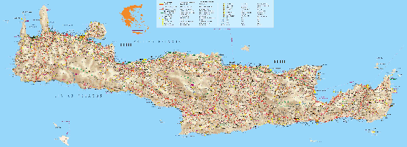 crete map detailed